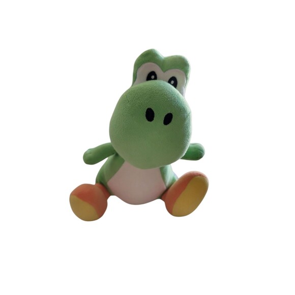 2017 Yoshi Super Mario Bros Plush Toy Stuffed Animal 7.5" - Picture 1 of 6